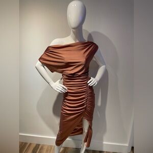 Fitted Ruched Dress